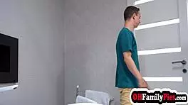 sexy teen stepsis ohana petite gets dirty after bath so stepbro fucks her hard