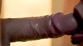 so much cum from slow edging handjob explosion