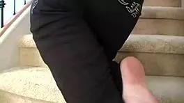 Watch Amber Rip Off Her Shoes And Tease That Ass!