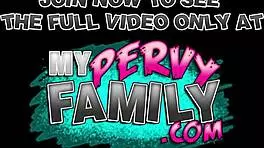 Latina stepdaughter Kira Perez teases lonely stepdad for deepthroat