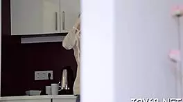 i love stretching my tight pink pussy solo