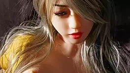 Small Silicone Teen Doll Gets Best Deepthroat and Anal Assfucking!