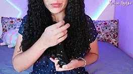yo, check agatha dolly in this 10-min guided masturbation challenge! she's a sexy latina working it hard.