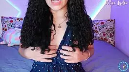 yo, check agatha dolly in this 10-min guided masturbation challenge! she's a sexy latina working it hard.