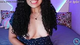 yo, check agatha dolly in this 10-min guided masturbation challenge! she's a sexy latina working it hard.