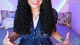 yo, check agatha dolly in this 10-min guided masturbation challenge! she's a sexy latina working it hard.