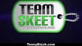 Busty ebony babe miya lushes gets intensely fucked on cam.