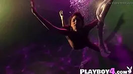 WOW, look at this BEAUTIFUL big tits model RIP her clothes and POSE with her AMAZING boobs!