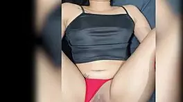 Young brunette gets doggystyle creampie in homemade bondage scene