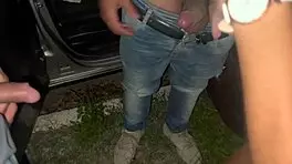 Coelhinha lets husband and two friends fuck her without condom