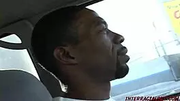 Girl from Park Takes 2 Black Cocks