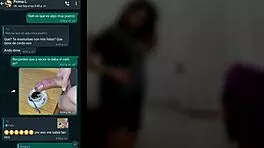 whatsapp with my cousin gets hot and ends in my room 😏