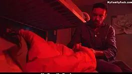 stepdaddy punishing his stepdaughter and her friend for being too annoying - myfamilyfuck