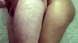 Chubby Teen Invited to Motel Bathroom Meeting by Cousin