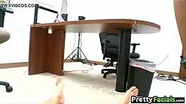 this big breast black teen 18+ named gigi tries a facial cumshot scene