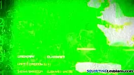 BUSTY MILF SQUIRTS over sapphic teen in erotic scene