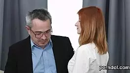 Lovely Teased by Elderly Teacher