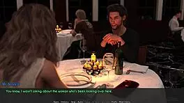 Intense cuckold dinner where wife and stepmother get fucked by Bennett in 3D anime.