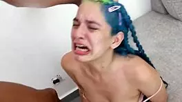 Submissive Beautiful Blonde Petite 18+ Hot Teen 18+ Ready For Stepdaddy To Go Deep In Her Throat