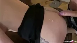 german teen 18+ after party, uh, banged in mmf threesome