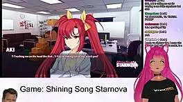 What Route Are You Playing in Vtuber Lewdneko's Shining Song Starnova Aki Part 2?