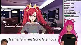 What Route Are You Playing in Vtuber Lewdneko's Shining Song Starnova Aki Part 2?