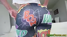 Wow, this hot blonde teen 18+ takes anal like a champ! 😍