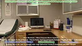 Doctor Tampa Humiliates Jasmine Rose In Gyno Exam With Nurse Stacy Shepard At Tampa University!