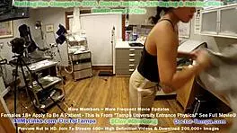 Doctor Tampa Humiliates Jasmine Rose In Gyno Exam With Nurse Stacy Shepard At Tampa University!