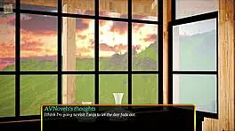 Teen Plays Game With Big Ass