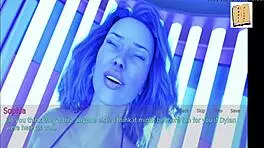 Hey, imagine a wife and her stepmother sharing intimate moments with a brunette milf