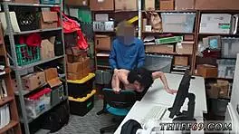 Cop rips clothes off petite teen suspect in hardcore striptease arrest!