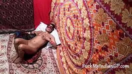 indian teen gets rough creampie on floor