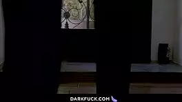 Babysitter Gets Caught Rubbing Her Pussy By Big Black Cock Daddy