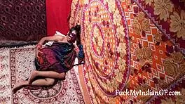 indian teen gets rough creampie on floor