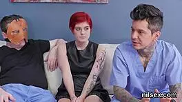 Nasty Teen In Butthole Loony Bin Therapy!