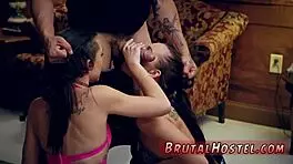 Extreme vagina insertion domination with Aidra Fox and Kharlie Stone in hardcore bdsm!