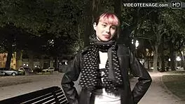 18-Year-Old Teen 18+ Takes Anal at Casting! Can She Handle It?