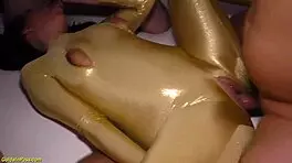 b rough spandex groupsex orgy at party