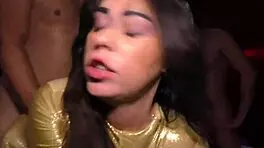 b rough spandex groupsex orgy at party