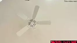 Lucky stepbro licks stepsister’s sweet pussy with hunger