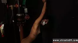 Petite tattooed gina experiences first time latex bondage in extreme bdsm