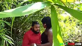 Honourable Krissyjoh Meets and Fucks Lucy Hard in Bush During Site Inspection