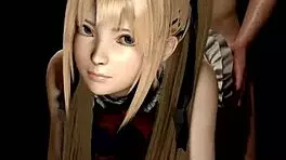 Marie Rose in that hentai chair! What a wild ride!