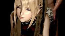 Marie Rose in that hentai chair! What a wild ride!