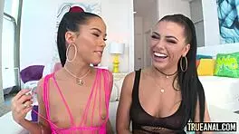 i can't believe this anal threesome with adriana and megan went so wild!