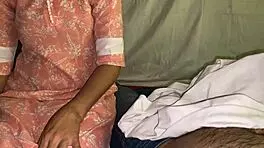 Hungry Stepmom Seduces Step Son in Hindi Family Story