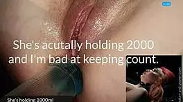 Kitty Marie's Belly and Pussy Enema Introduction Part 4