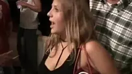 Petite Coed Teen 18+ Toys Her Hot Wet Pussy Outdoors