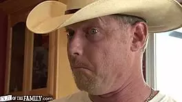 Upset 18yo Girl Gets Banged Hard By Her Besties Stepdad In Kitchen To Get Back At Her